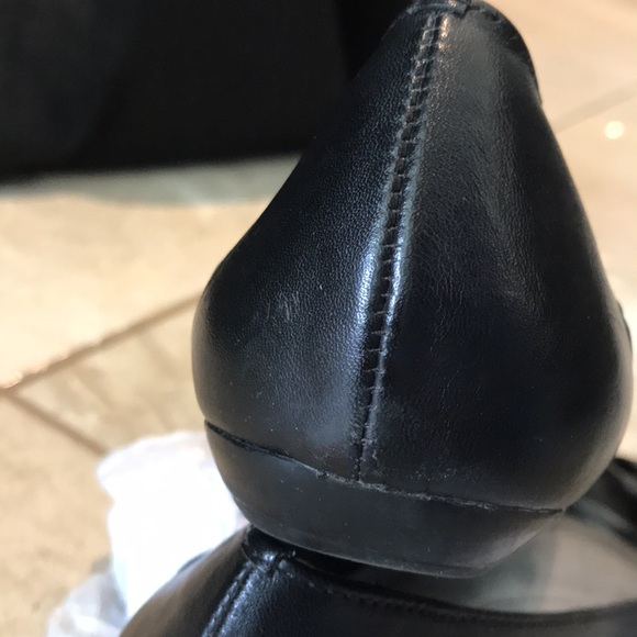 Naturlizer Peep Toe Cut Out Summer Flats, Black - Picture 13 of 13